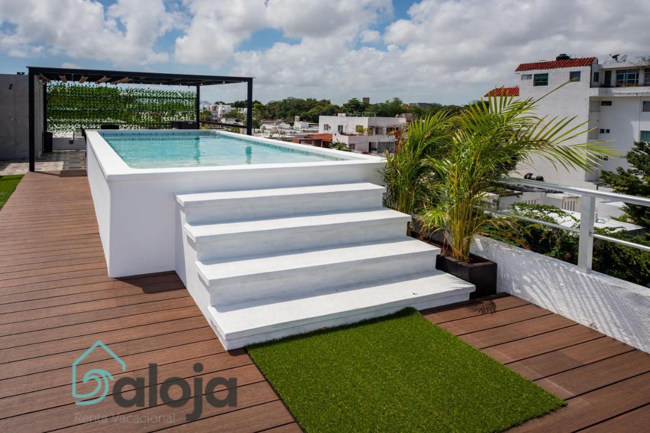 Loft en perfecta ubicación 10min de las Playas Cancún Exterior foto
