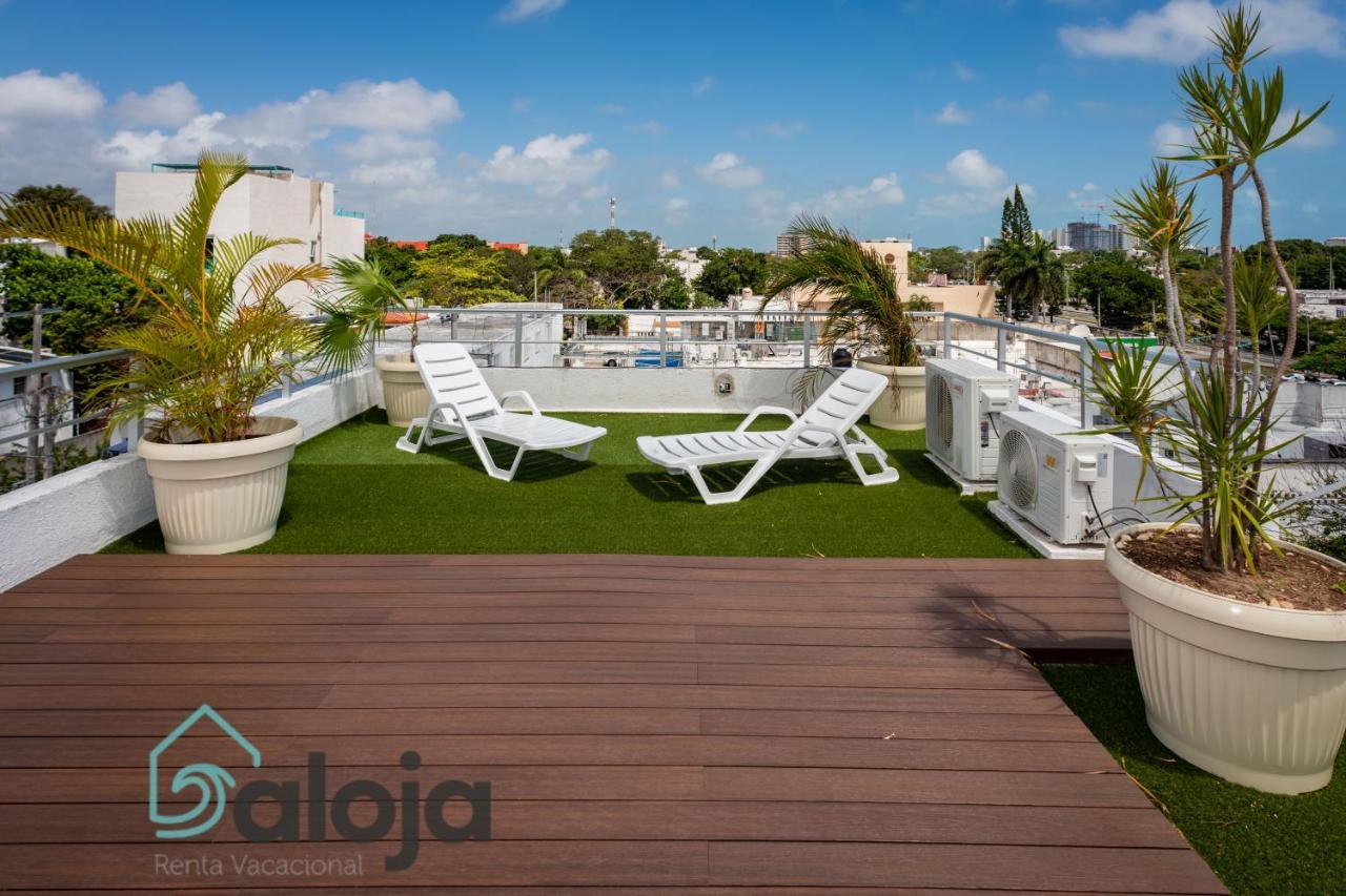 Loft en perfecta ubicación 10min de las Playas Cancún Exterior foto