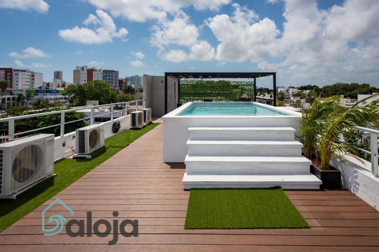 Loft en perfecta ubicación 10min de las Playas Cancún Exterior foto