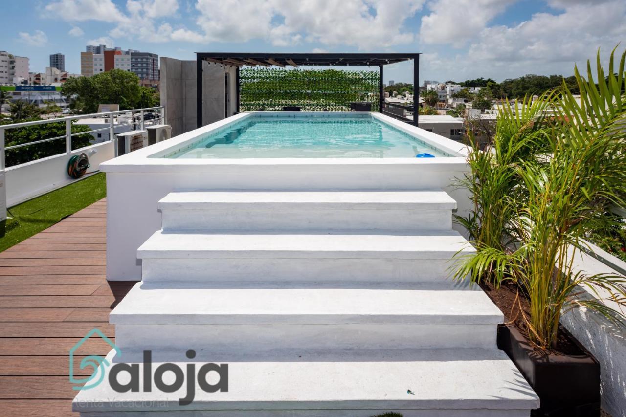 Loft en perfecta ubicación 10min de las Playas Cancún Exterior foto