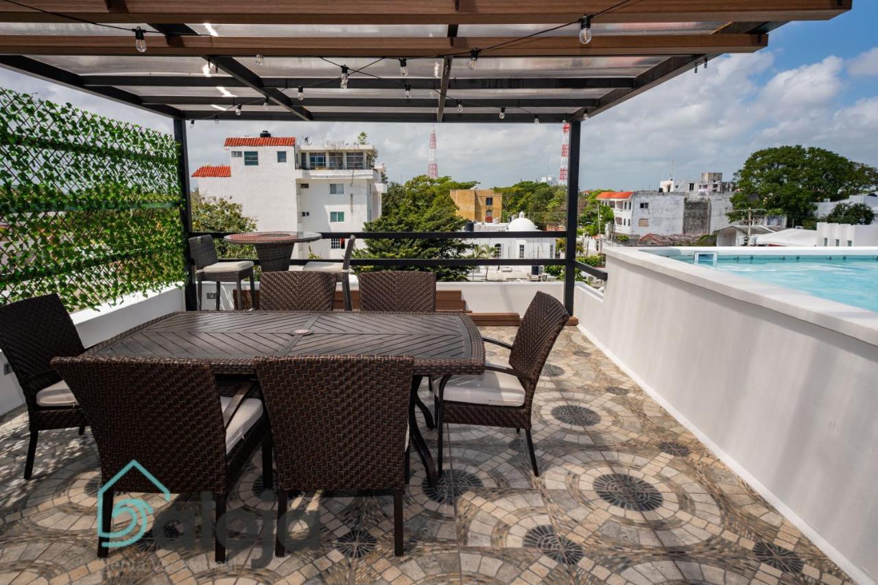 Loft en perfecta ubicación 10min de las Playas Cancún Exterior foto
